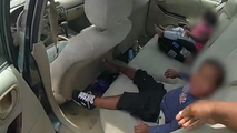 Watch: Police arrest Georgia man after baby girl, toddler boy found locked inside hot car